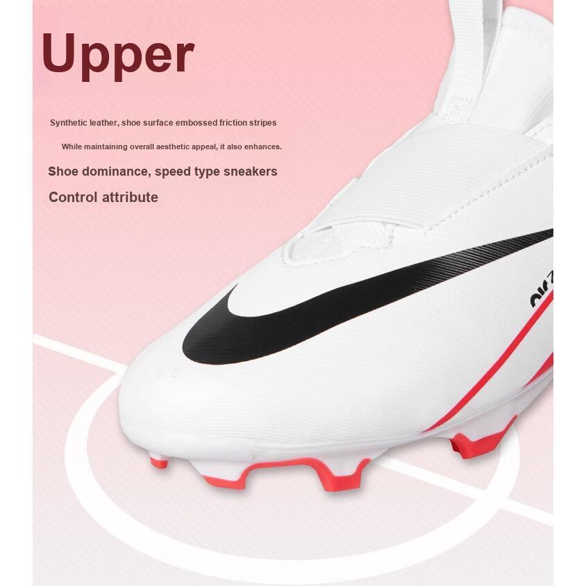 Nike Дитячі кросівки Zoom Mercurial Vapor 15 Academy MG GS Ready Pack Kids White Bright-Crimson Black DJ5617-600