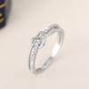 Korean Version of Qixi Festival Love Winding Design Ring, Exquisite Design Ring Women, Daily Matching