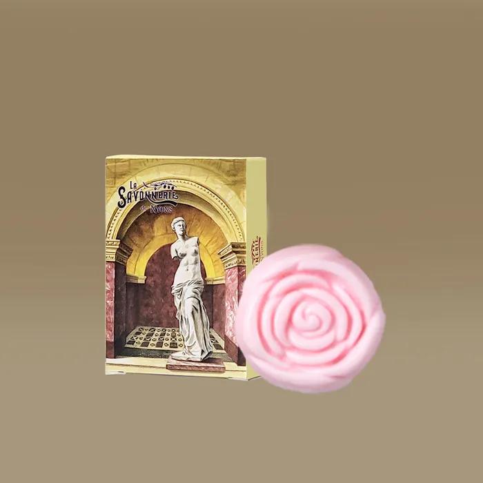French Natural Cleansing Soap Perfume Paper Case Mini Rose 50g 01. Rose(32107B52)