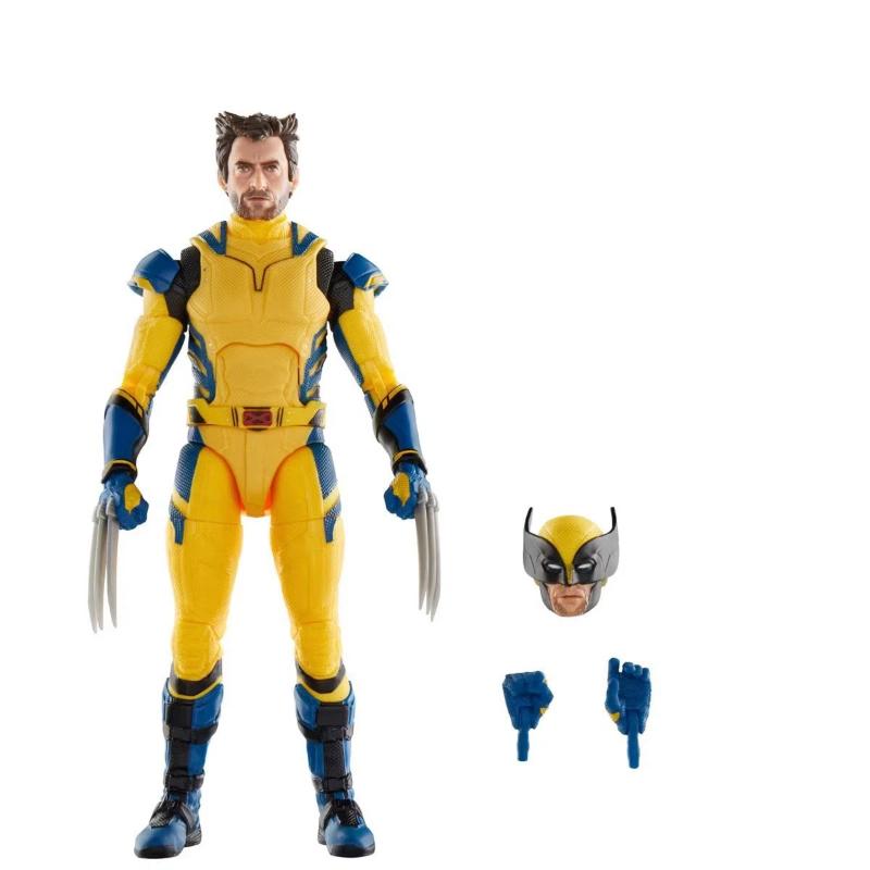 16cm Marvel Legends Wolverine Inch Action Figure Deadpool And Movie Version With Interchangeable Head Collectible 6 Poseable Articulated Scale
