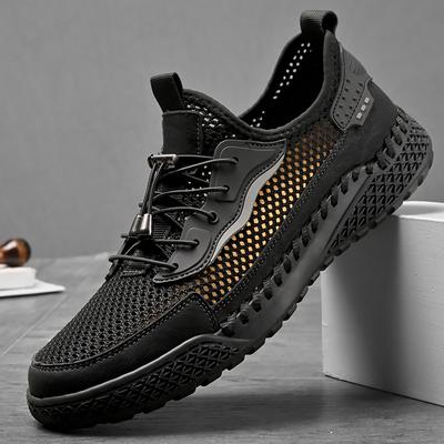 Fashion Breathable Men Mesh Shoes Comfortable Casual Running Shoes Luxury Tenis Sneakers Hollow Out Man Treking Footwear Summer Trainers
