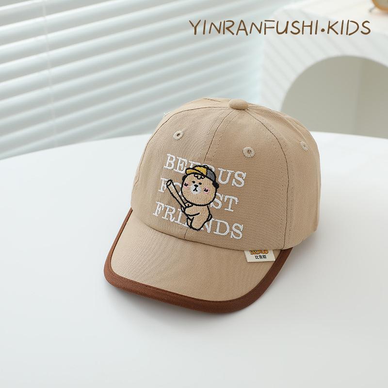 Baby Hat Spring and Autumn Thin Korean Version Boy Baseball Cap Cute Sun Protection Hat Summer Baby Baseball Cap