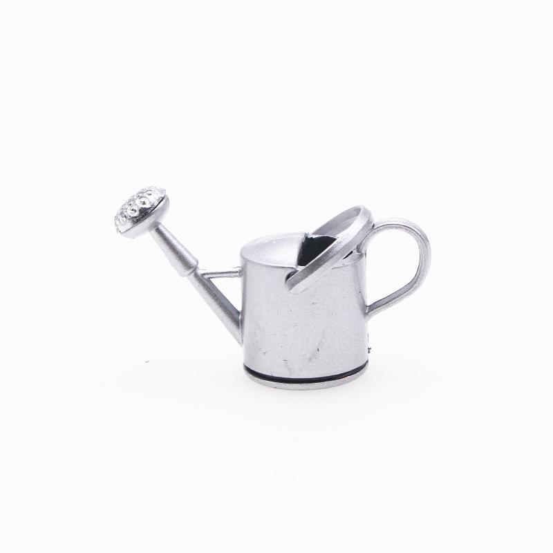 Dollhouse Mini Gardening Kettle Iron Watering Kettle Outdoor Yard Micro Decoration