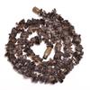 Natural Smoky Quartz Gemstone Uncut Smooth Beads Necklace 6-9 Mm 18" UB-8412 UB-8412