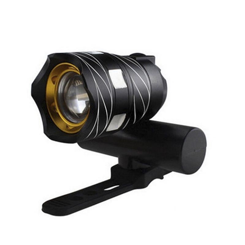 Usb Rechargeable 300Lm Xm-L Led Bicycle Light Bike Front Headlight