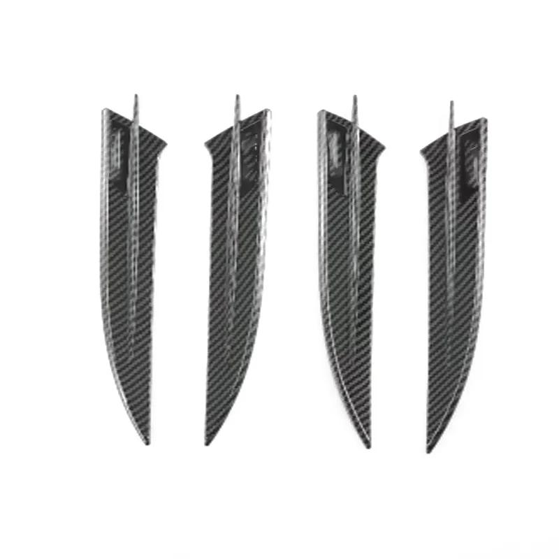 For Changan UNIV UNI-V -2024  ABS Black Door Handle Bowl Cover Cup Cavity Trim Ert Catch Molding Garnish Car Accessories