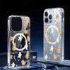 Christmas Carnival Magnetic iPhone 15/16/17 Pro Max Clear Full-Cover Case Protection