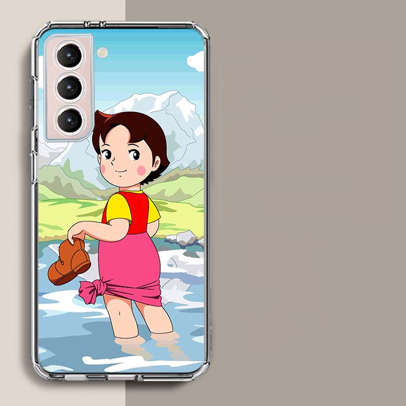 Heidi Cartoon Phone Case For Samsung A17 A56 A36 A26 A16 A55 A35 A25 A15 A05S Galaxy A71 A51 A41 A31 A21S A70 A50 A40 A30 A20S A