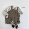Autumn 2025 Striped Long-Sleeve T-Shirt for Boys and Girls: Trendy Japanese & Korean Style