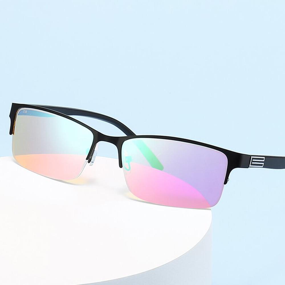 Corrective Glasses For People With Red-green Colorblindness Color Weakness Men Women Half Frame Ultralight Protective Eyeglasses