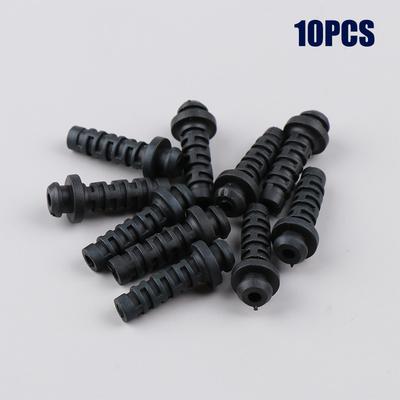 10Pcs Cable Gland Connector Pvc Strain Relief Cord Boot Protector Power Tool Hose Wire Cable Sleeve For Cellphone Charger