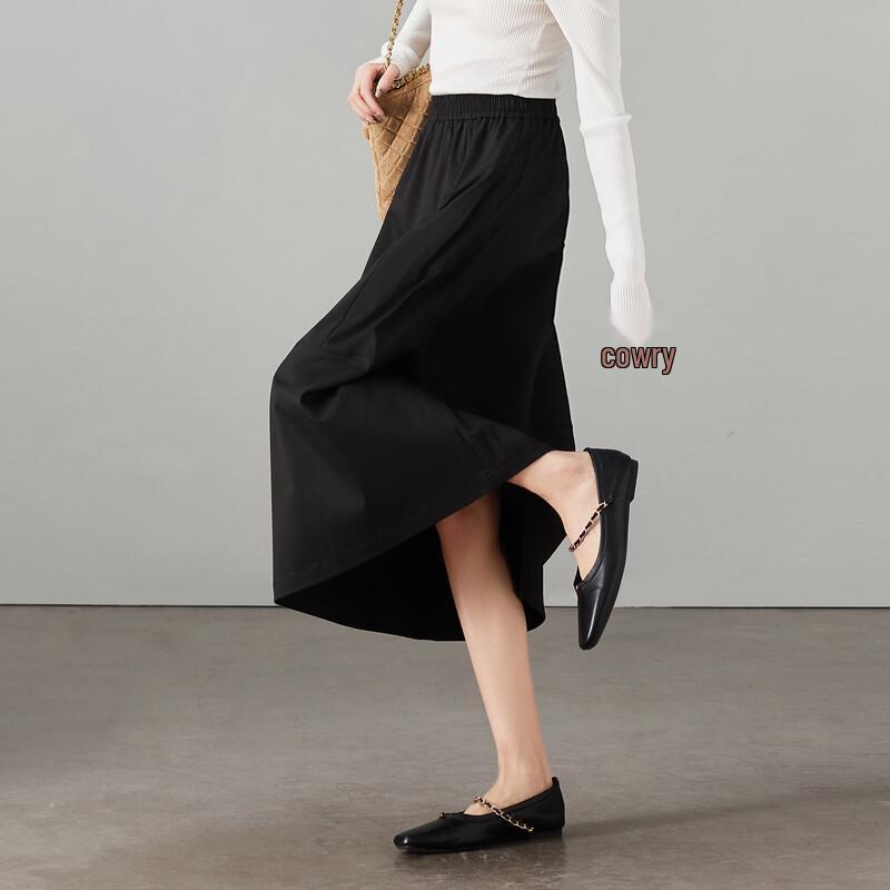 SOFSIL Women's A-line Midi Skirt