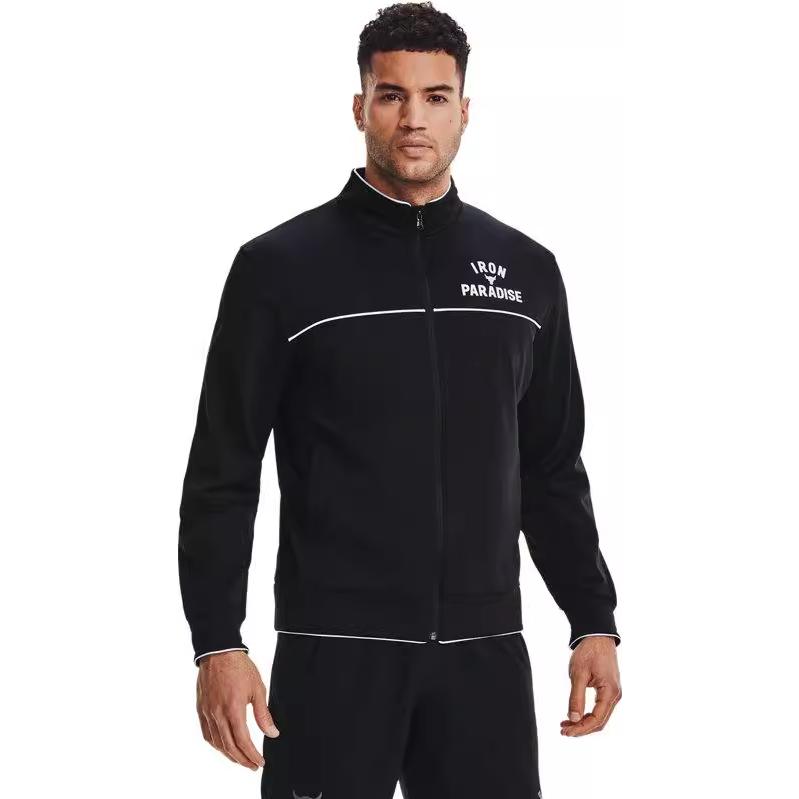 Under Armour Project Rock Johnson Series Training Jacket Men Jacket Black 1361750-001