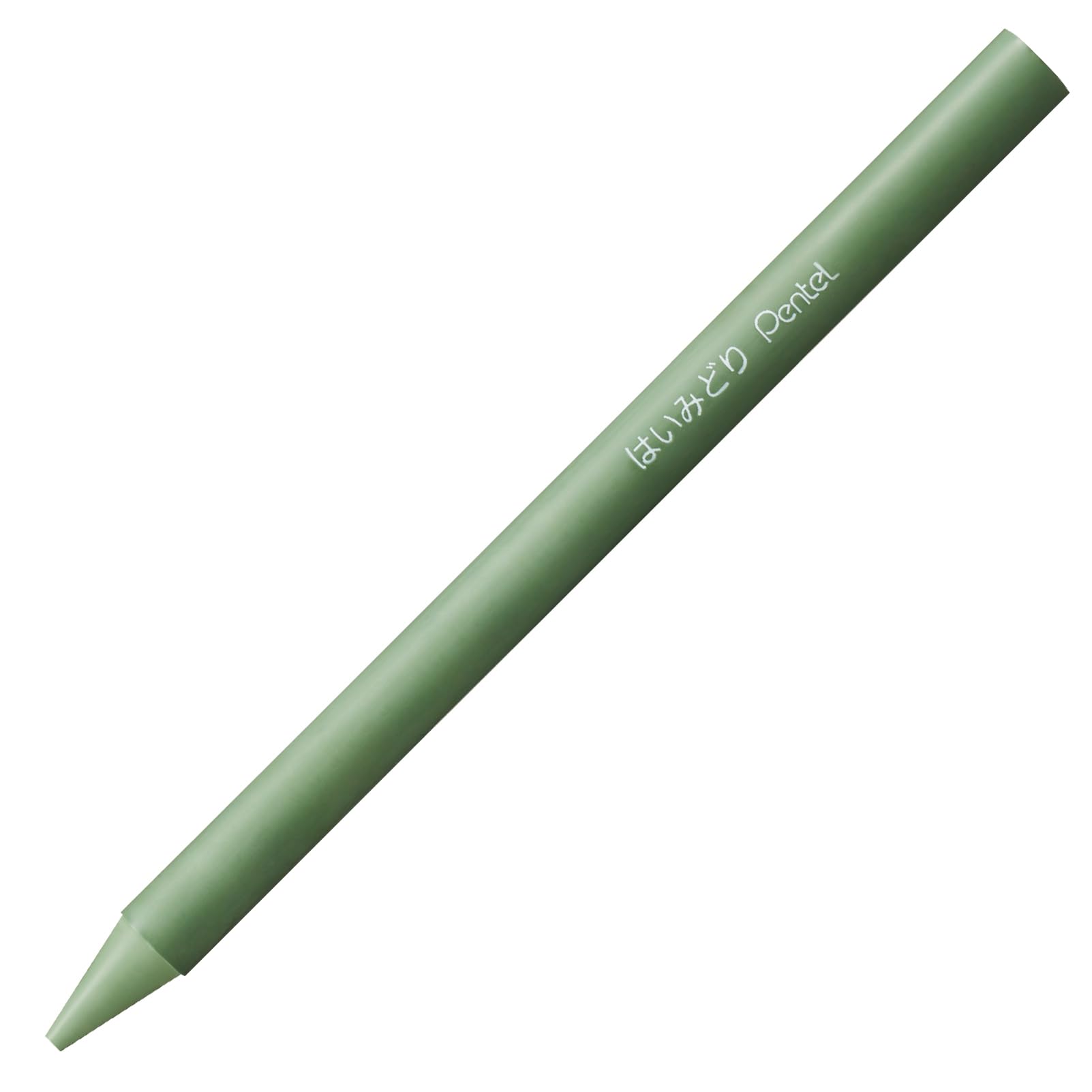 Pentel Pastik Colored Pencils for Elementary School Grayish 10 pencils Students, GC-T19R, Green,