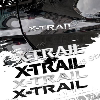 Insignia de Emblema de Coche 3D ABS Pegatina Para X-Trail Logo X Train T30 T31 2007-2015 T32 2014-2022 T33 2021 N32 Pegatinas Accesorios