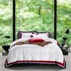 WTEMPO Home Textile Bedding Simple Fresh Air Cotton Set Of 4pcs Bed Linings Duvet Cover Set Bed