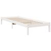 VidaXL Extra Long Bed Frames Without Mattress 80x220 Cm Solid Pine Wood, Bed, Bedroom Furniture, Wooden Bed, Single Bed, 852415