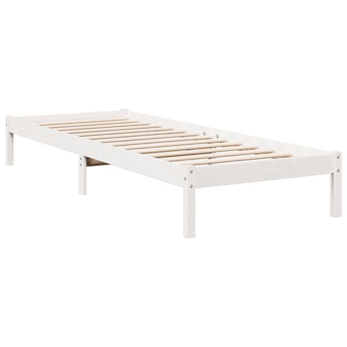 VidaXL Extra Long Bed Frames Without Mattress 80x220 Cm Solid Pine Wood, Bed, Bedroom Furniture, Wooden Bed, Single Bed, 852415