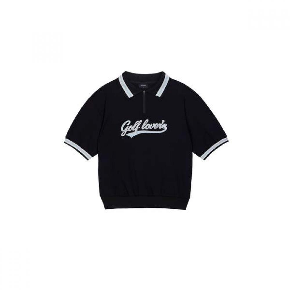Goxo Golf Rubber Color Block T shirT Black S(55)