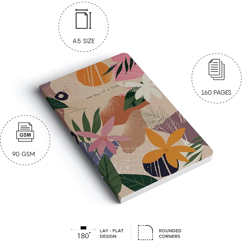 

Factor Notes A5 Notebook: Ruled | 90 Gsm | 160 Pages (One Day) a5