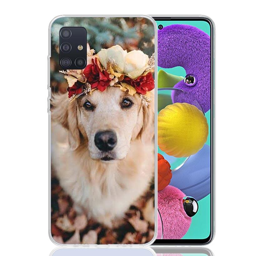 Labrador Retriever Dog Case Phone Cover for Samsung Galaxy A52 A51 A50 A42 A32 A22 A12 A02S A72 A71 A70 A41 A31 A21S A40 A30S A2