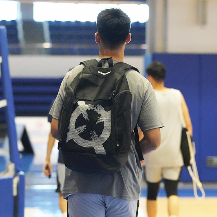 New RIGORER Sports Basketball Bag Backpack Unisex Black Z122140127