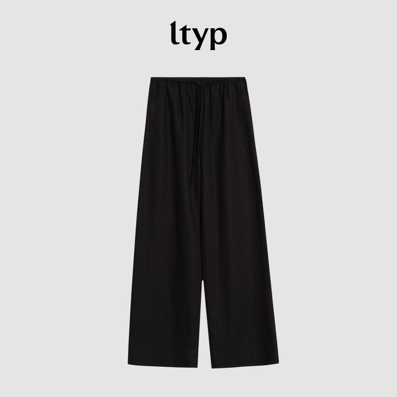 Tencel Linen Artistic Slimming Straight Pants - Women s Spring/Summer 2026 Collection Small