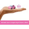 Barbie Mini Barbie Land Convertible with Micro Doll Pink Dress-Up Playset for Kids 6 Years and Up