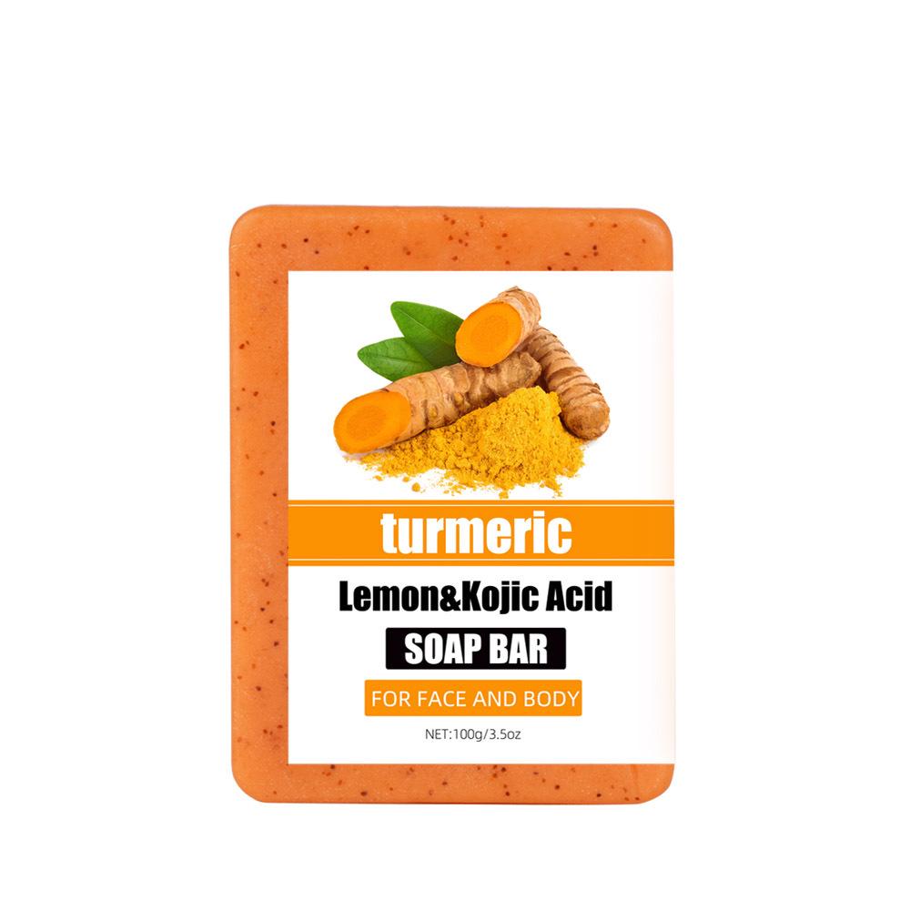 Lemon Turmeric Kojic Acid Handmade Soap - TK Style, European & American Inspired