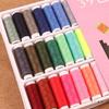 39-Color Sewing Thread Set: Household Spools & Needles for Mending