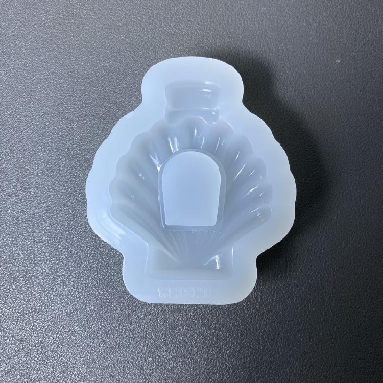 Creative Silicone Shell Mold for Glitter Perfume Bottle Art Handmade Jewelry Crafting Present for Special Occasions