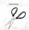 Acciaio Inossidabile Verdure Osso Barbecue Clip Domestico Multi Forbici da Cucina con Apribottiglie Schiaccianoci Squama Pesce