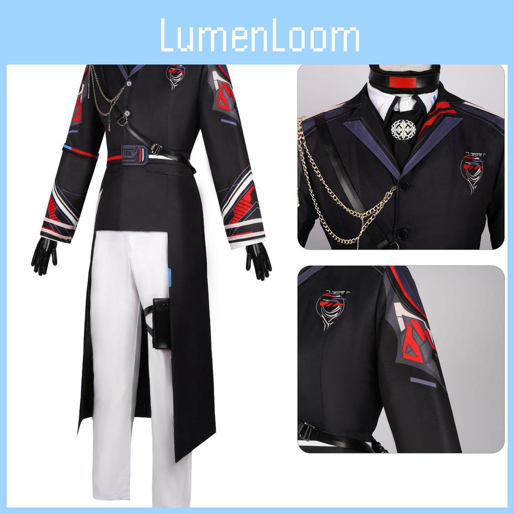 Love Deepspace And Caleb Cosplay Uniform Set Anime Role Play Costume Game