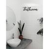 1pc Metal Letter Wall Sign Door Plate Country Home Decor Farmhouse Room Decoration