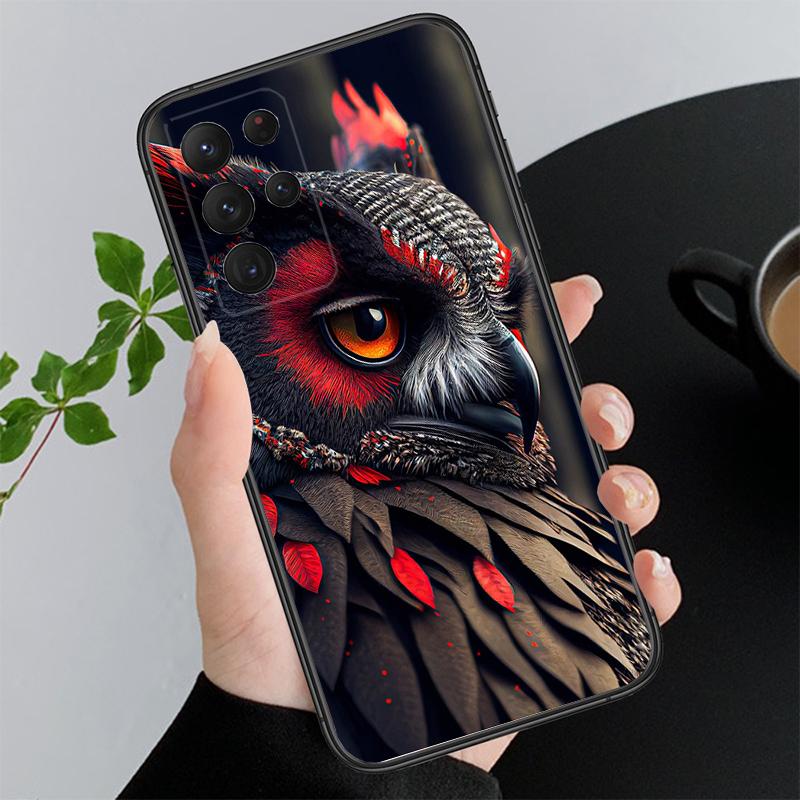 

Phone Case For Samsung A55 A16 A56 A36 A35 A15 A53 A54 A33 A34 A25 A05S A52 A52S A14 A26 A71 Owl A33 5G