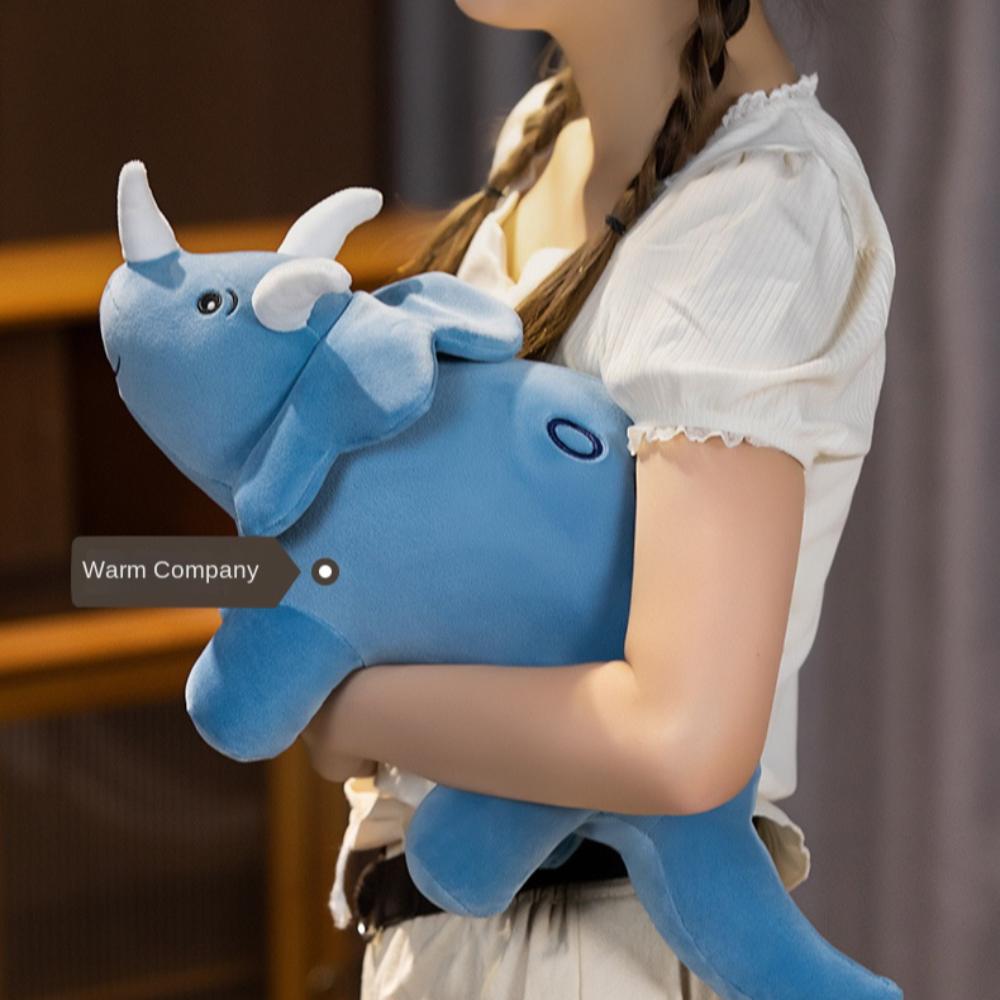 Barevná plyšová hračka Triceratops s dinosaury, kreslená hračka pro děti, dívky a chlapce