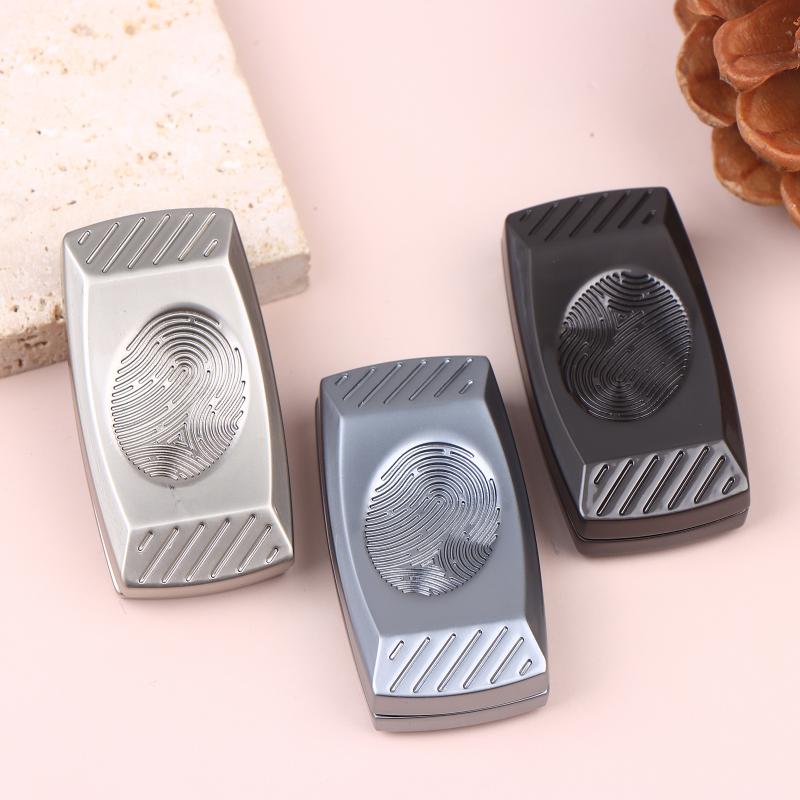 Fingerprint Magnetic Haptic Slider Edc Fidget Slider Metal Fidget Toys Adhd Tool Adult Anxiety Stress Relief Toys