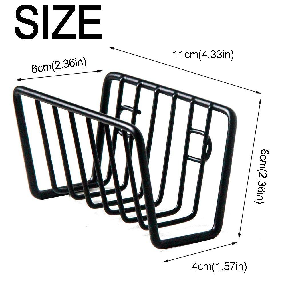 No-Drill Sponge Holder Wall-Mounted Sink Sponge Rack Sink Drain Stand  Kitchen Supplies