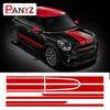 Auto Motorhaube Motorabdeckung Vinyl Kofferraum Heckkarosserie Kit Aufkleber Seitenstreifen Schürze Aufkleber Für Mini Cooper Countryman R60 Jcw Zubehör