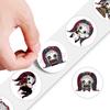 500 Stickers Per Roll Theme Decorative Sticker Roll for Phone Case Decoration, Journaling, Envelope Sealing and Scrapbooking