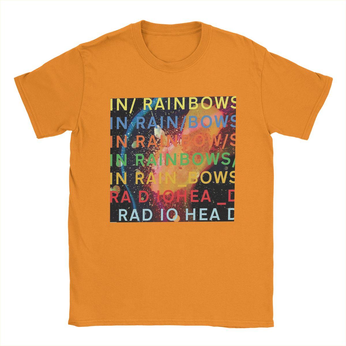 

Radiohead Rock Band Men s T Shirt Creative Tee Shirt Short Sleeve O Neck T-Shirts Pure Cotton Plus Size Clothes XL