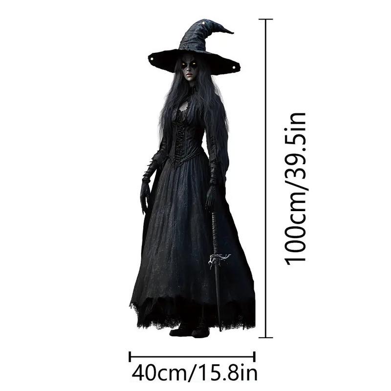 2D Halloween Horror Skull Bride Background Cloth Halloween Horror Atmosphere Haunted House Indoor And Outdoor Decoration Supplie