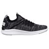 Puma Ignite Flash Evoknit Low Top Sports Shoes Women Sneakers Black Gray 190511-01