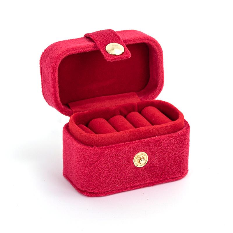 Minimalistyczne Mini Pudełko na Biżuterię na Kolczyki Sztyfty i Prezenty