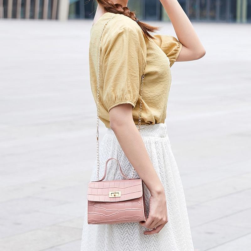 Bag women's new fashion trend single shoulder oblique span change Kelly bag women's hand carry handbag bag wholesale