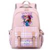 Neuer Anime Cartoon K-Pop Bedruckter Rucksack mit großer Kapazität für Teenager Schüler Mädchen Junge Schultasche Buchtasche Damen Wasserdichte Reisetasche Mochila Kindergeschenk