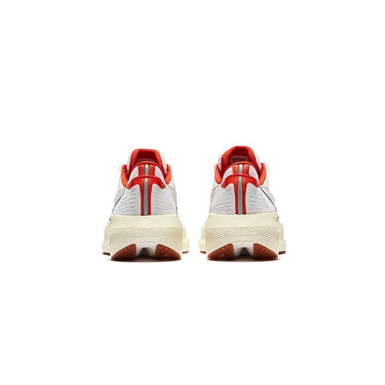 SAUCONY Triumph 21 Lightweight Comfortable Mesh Rebound Low-Top Running Shoes Women Sneakers White Red S10881-136