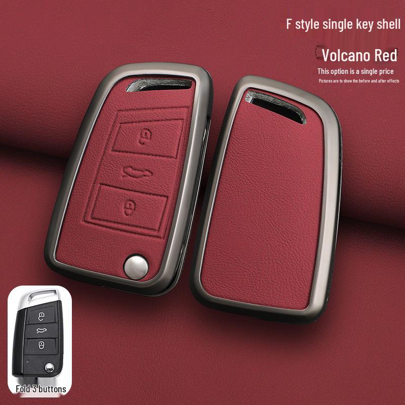2023 Volkswagen Tiguan L Key Case for 2017-2023 Tiguan/X Models - Men's Bag Buckle Shell.