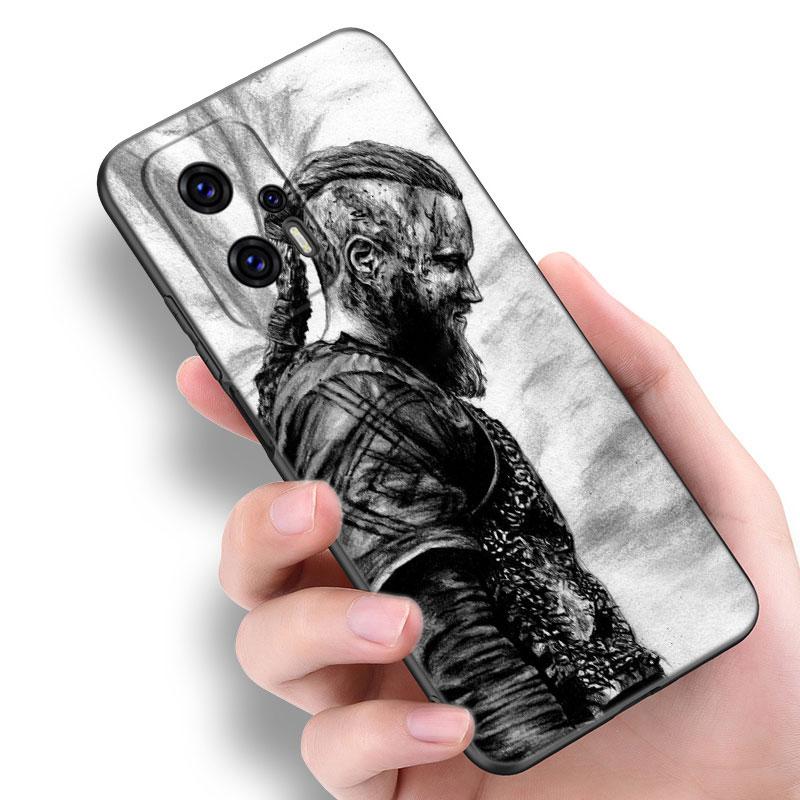 Viking Vegvisir Logo Telefonfodral För Xiaomi POCO F2 F3 M2 M3 M4 X3 X4 Pro NFC F4 GT 5G F1 X2 C3 C31 C40 M5S Mjuk TPU Svart skal