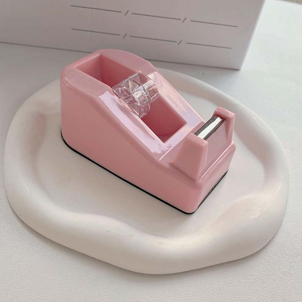Desktop Tape Dispenser With Tape Holder Weighted Non Slip Base For Washi Tape Masking Tape Heat Resistant Tape